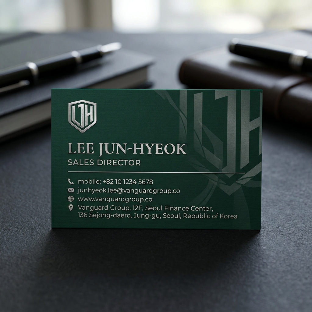이준혁 명함